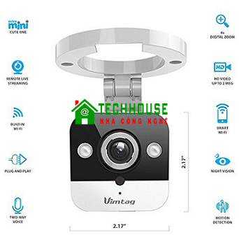CAMERA IP VIMTAG M1 MINI CUBE– 960P HD