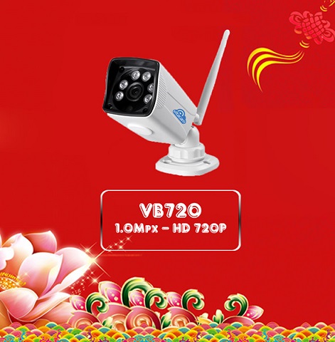 CAMERA IP NGOÀI TRỜI VITACAM - 1.0 MPX CHẤT LƯỢNG HD