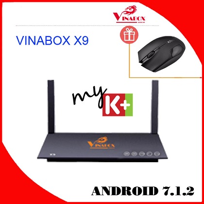 VINABOX X9 - RAM 2G, ANDROID 7.1.2