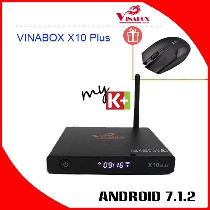 VINABOX X10 PLUS - MẠNH MẼ HƠN, ANDROID 7 NOUGAT