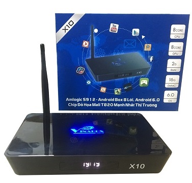 VINABOX X10 VER 2G - AMLOGIC S912