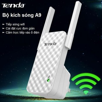 Kích Sóng Wifi Tenda A9 Repeater 300Mbps