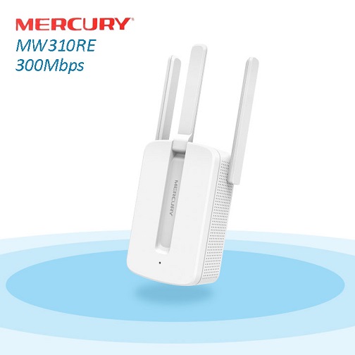 Kích Sóng Wifi Mercury 300M 3 Anten