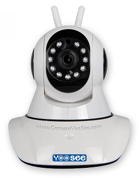 CAMERA IP WIFI YOOSEE Y5 - 1.0MPX, 720P, 2 ANTEN WIFI, XOAY 355 ĐỘ