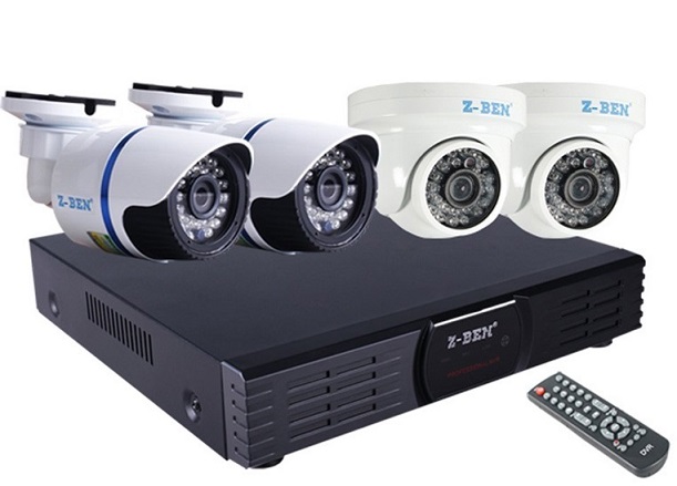 CAMERA  BỘ POE 4,  1.0MPX 720P VÀ ĐẦU GHI NVR POE.