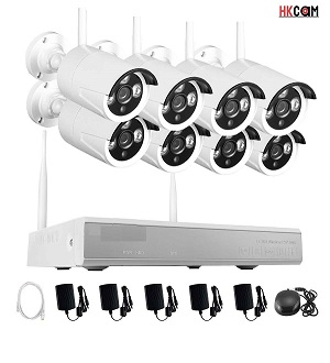 BỘ CAMERA KHÔNG DÂY NVR KIT HKCAM IP-PRO N98K - 1.3M 960P