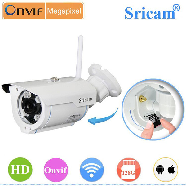 CAMERA WIFI NGOÀI TRỜI SRICAM SP007 - 720P HD