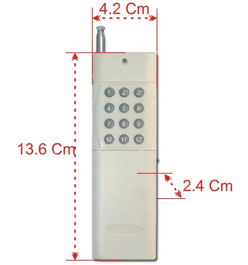 Remote dieu khien tu xa RM12T
