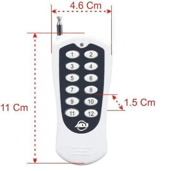 Mặt trước v&agrave; sau của RM-12D