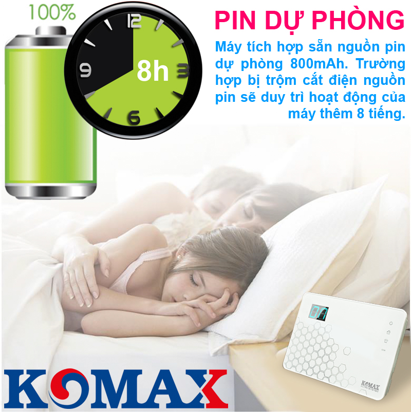 Pin sạc dự ph&ograve;ng của chống trộm KM-903G