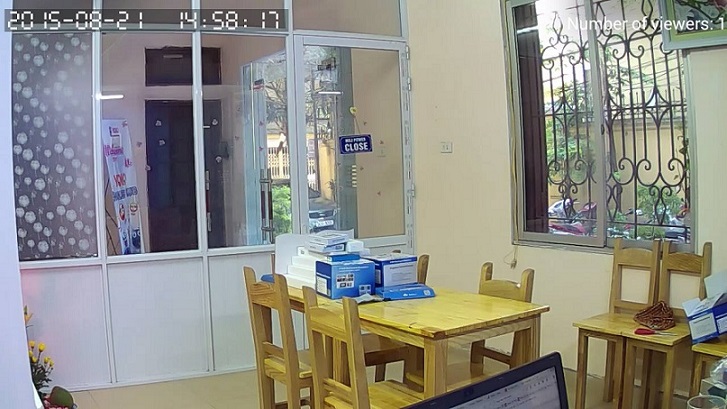 Camera IP kh&ocirc;ng d&acirc;y 2 anten IPC-05H